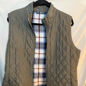 Riders by Lee Plaid Lined Vest